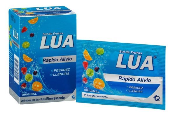 Sal De Frutas Lua Original 26 Sobres - Alivio De La Pesadez - Imagen 2