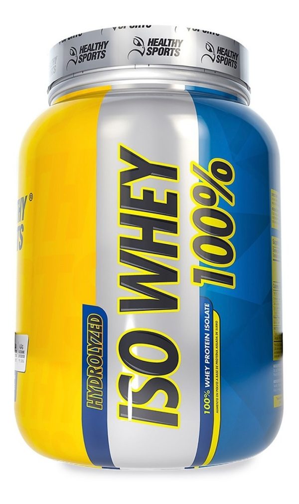 Proteina Iso Whey 100% 510 Gr. Healthy Sports - 15 Servicios