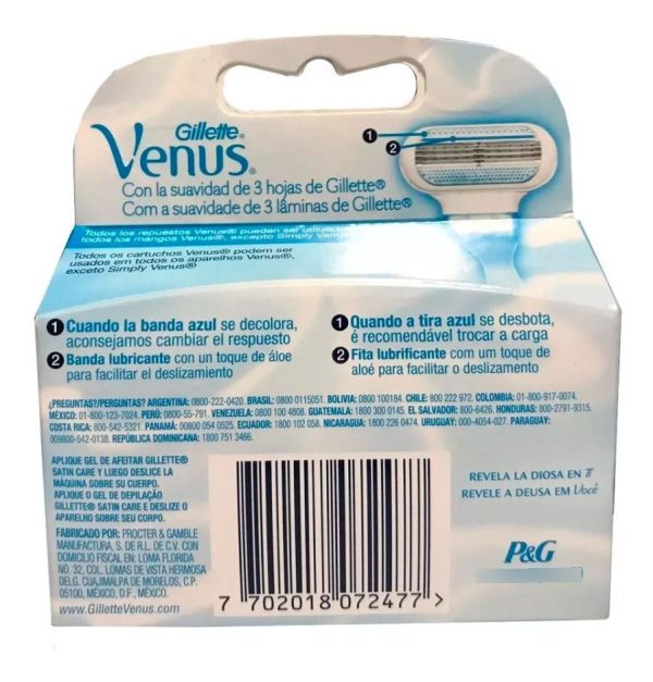 Repuesto Maquina De Afeitar Venus Original X 2 Uds, Oferta - Imagen 2