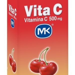 Vitamina C 500 Mg Tuttifrutti 100 Tabletas Mk