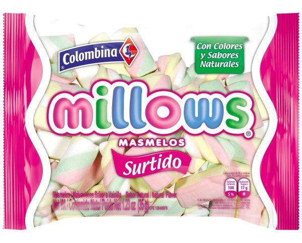 Masmelos Millows Surtido 35g