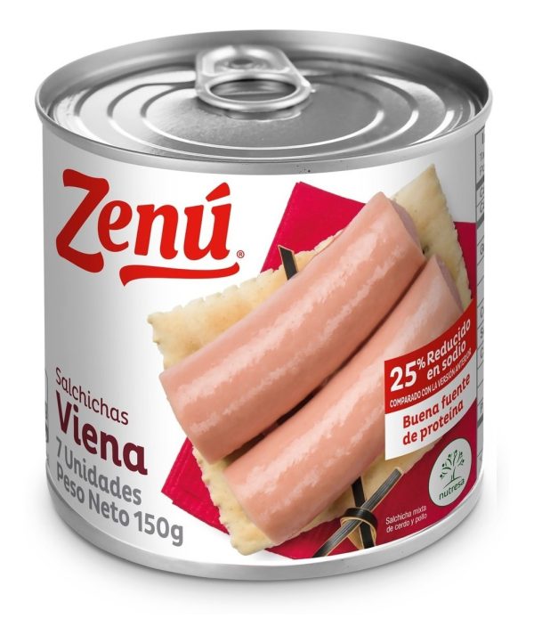 Salchicha Viena Zenu 150 G.
