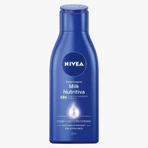 Crema Corporal Nivea Milk Nutritiva Almendras 125ml