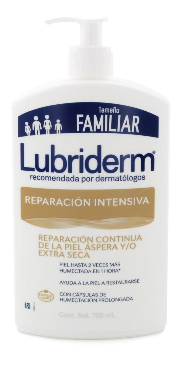 Lubriderm Reparación Intensiva 750 Ml , 24 Horas Hidratación