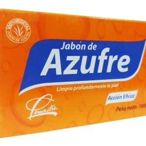 Jabón De Azufre 100 Gr Limpia Profundamente La Piel