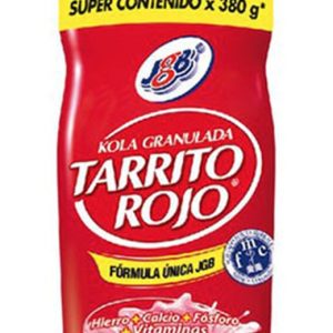 Kola Granulada Tarrito Rojo Sabor A Fresa 380 Gr