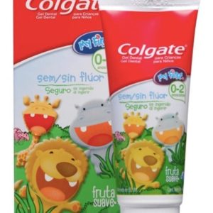 Crema Dental Colgate Niños Sin Fluor 50g De 0 A 2 Años