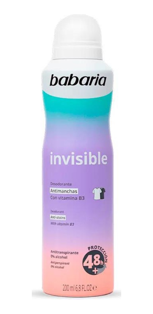 Desodorante Babaria Dermosensible Spray 200ml Aloe - Imagen 4