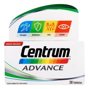 Centrum Advance 30,tabletas. Multivitaminas