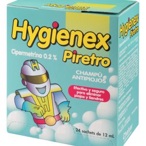 Hygienex Piretro Antipiojos 24 Sbs