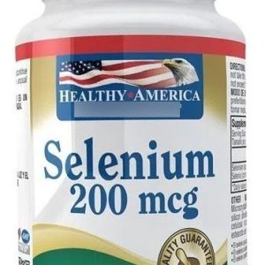 Selenium 200mcg 100 Tabletas - Selenio - Healthy America