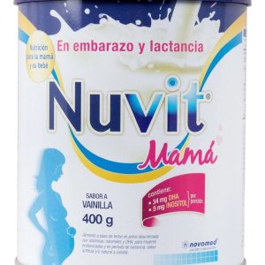 Nuvit Vainilla, Vitaminas Para Embarazo. 400- Kg
