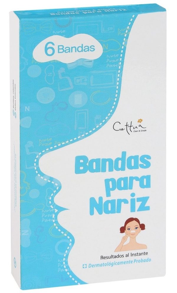 Bandas Para Nariz Cettua 6 Unidades