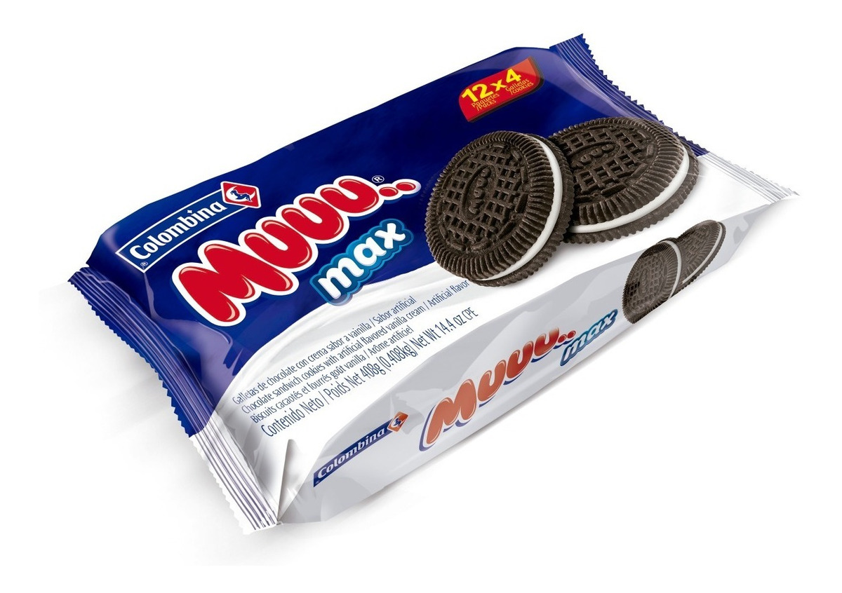 Galletas Muuu Cremada Max 12 Uds