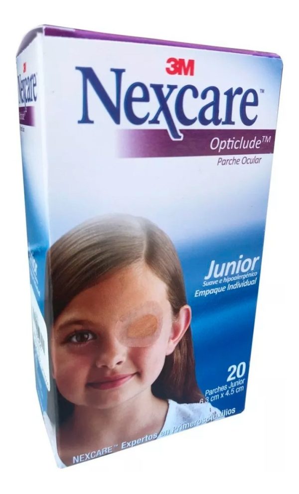 Parche Ocular 3m Nexcare Niños 20 Unidades