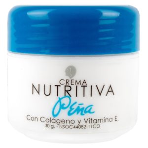 Crema Nutritiva Peña Colageno Y Vitamina E. 30g