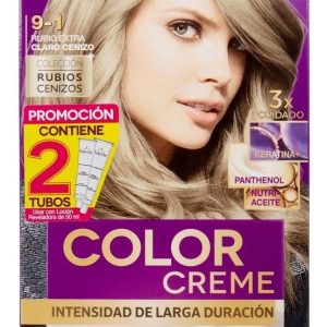 Palette 9-1 Rubio Extra Claro Cenizo 2 Tubos