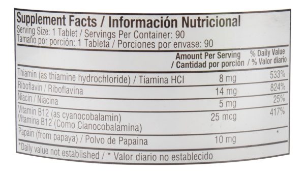 B-complex - Complejo B - Healthy America - Imagen 2