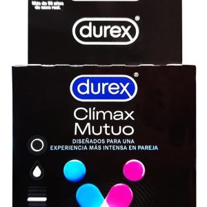 Condones Durex Climax Mutuo 3 Unidades