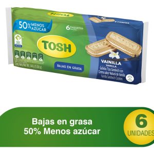 Galletas Tosh Vainilla 6 Uds