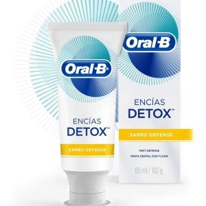 Crema Dental Oral B Encías Detox Antisarro Elimina Bacterias