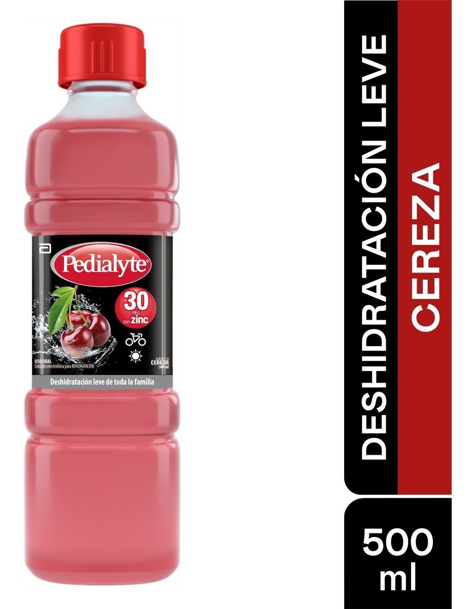 Pedialyte Suero Manzana, Fresa, Uva, Cereza, Coco, Durazno