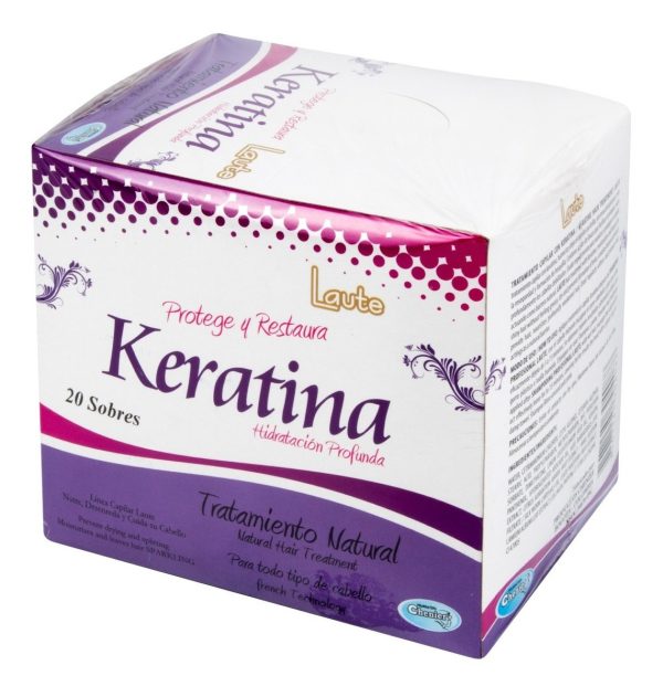 Keratina Alisadora En Sobre 35ml C/u X 20 Sobres
