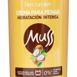 Crema Para Peinar Muss Hidratación Intensa - Coco, Miel