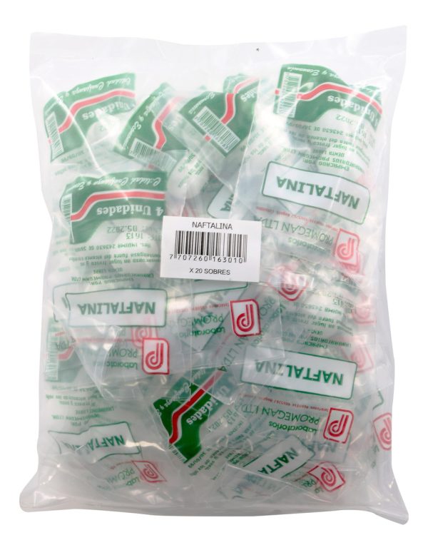 Naftalina Bolas Pack - Unidad a $332