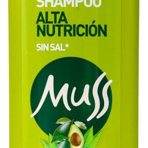 Champú Muss Sin Sal Alta Nutrición - Aguacate, Keratina, Bio