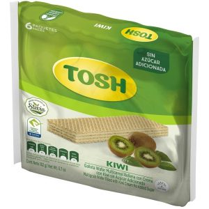 Galletas Tosh Wafer Multicere. Kiwi 6 Uds