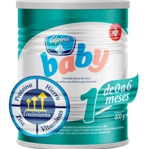 Leche De Fórmula En Polvo Alpina Baby 1 En Lata De 400g