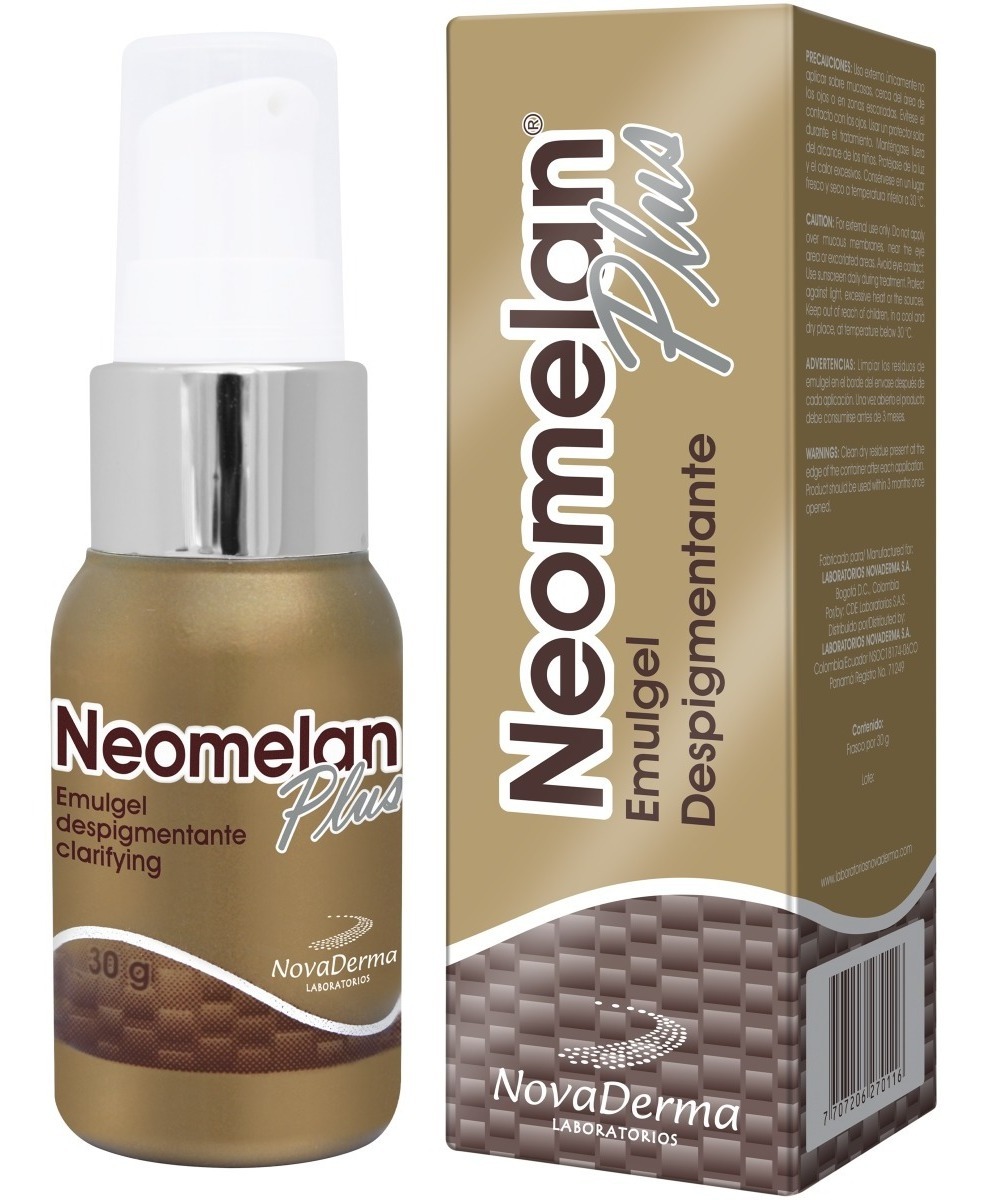 Neomelan Plus Emulgel Despigmentante 30g