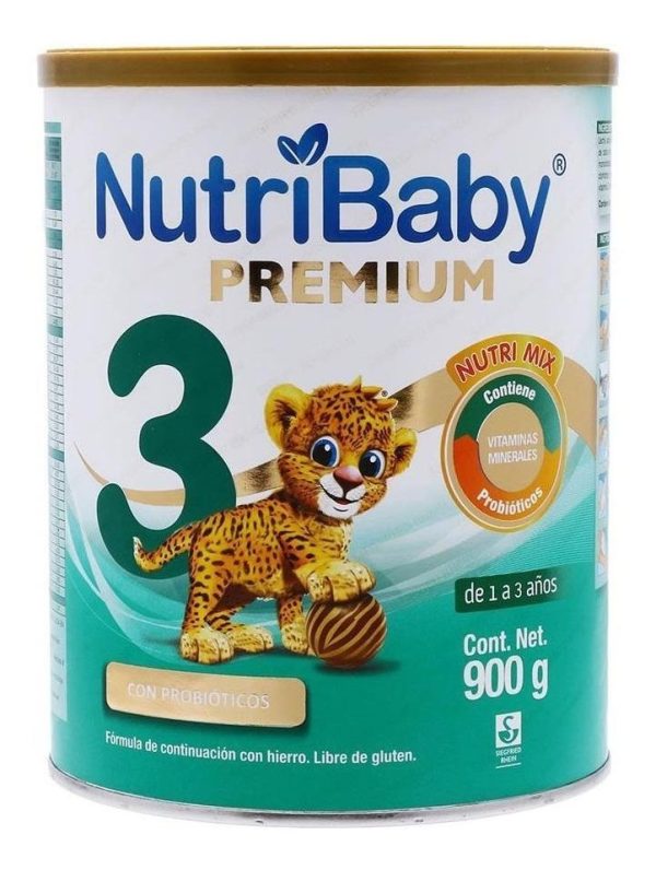 Leche De Fórmula En Polvo Sin Tacc Ethical Pharma Nutribaby 3 En Lata De 900g - 12 Meses A 3 Años