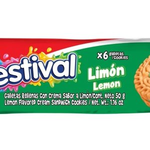 Galletas Festival Limon 12 Paq.x6 Galletas