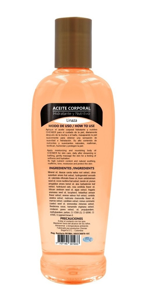 Aceite Corporal Linaza 275 Ml. - Imagen 2