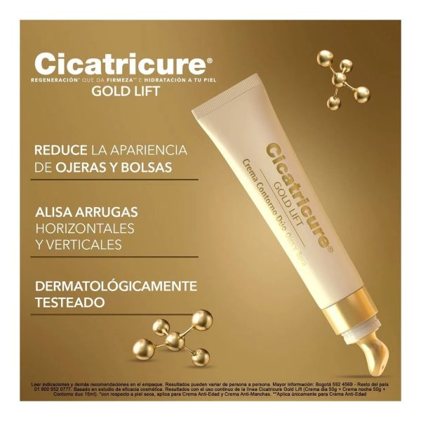 Contorno Duo Cicatricure Gold Lift Ojos Y Boca - Imagen 2