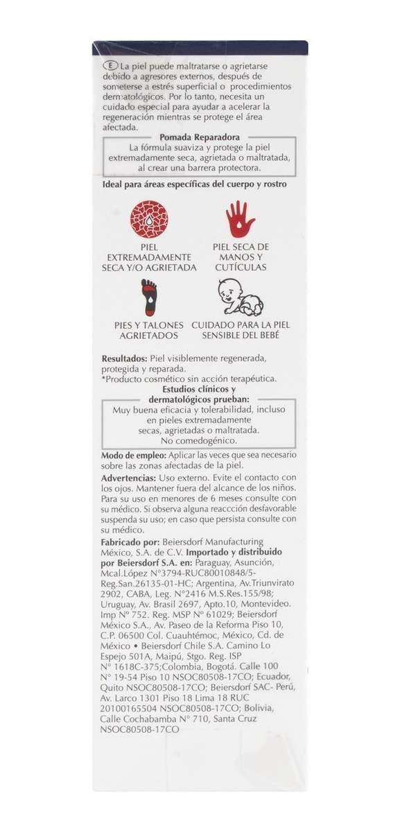 Eucerin Pomada Reparadora Intensiva Hidratante Aquaphor 55ml - Imagen 5