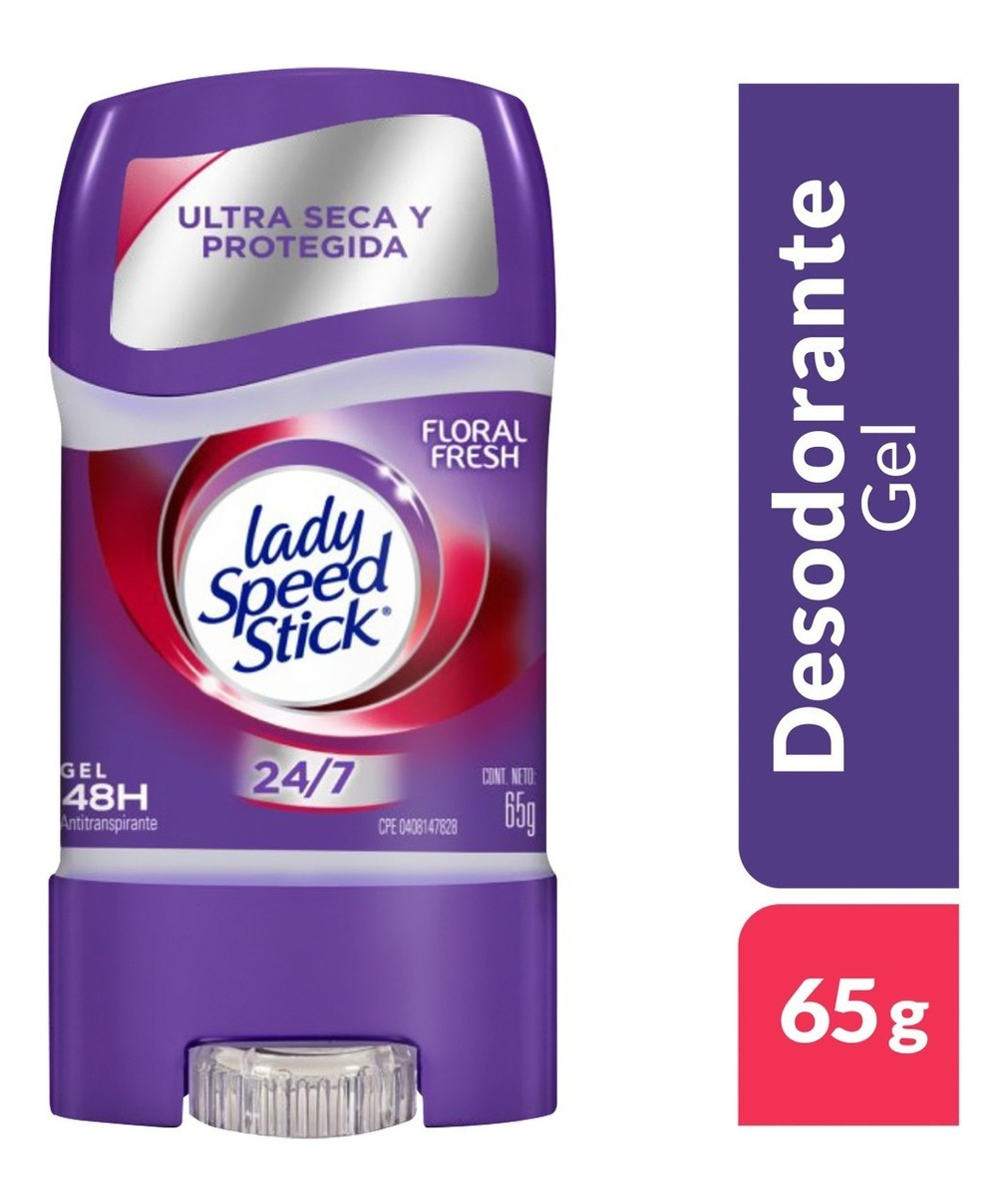 Desodorante En Gel Lady Speed Stick 48h Double Defense