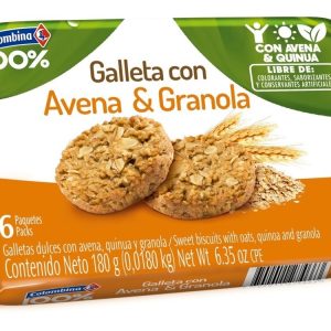 Galletas Con Avena Y Granola 6 Uds