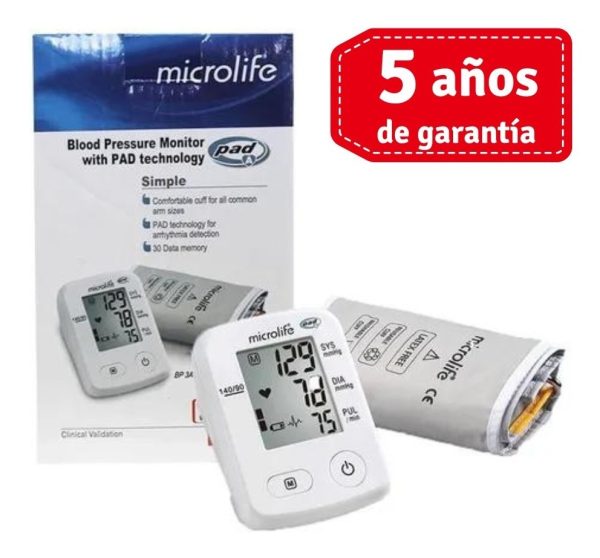 Tensiómetro Digital De Brazo Automático Microlife Bp A2basic