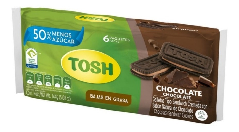 Galletas Rellenas Tosh