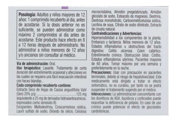 Ciruelax Forte X60 Tabletas Comprimidas - Imagen 2