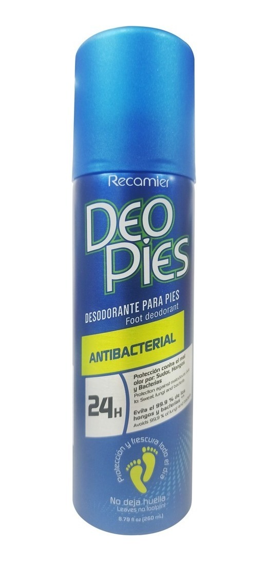 Desodorante Deopies Antibacterial Spray 260 Ml 24 Horas