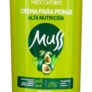 Crema Para Peinar Muss Alta Nutrición - Aguacate, Keratina