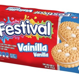 Galletas Festival Vainilla 12 Paq.6 Uds