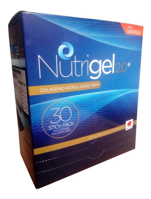 Nutrigel 2.0 30 Sobres, Colágeno Hidrolizado 100% - Imagen 7