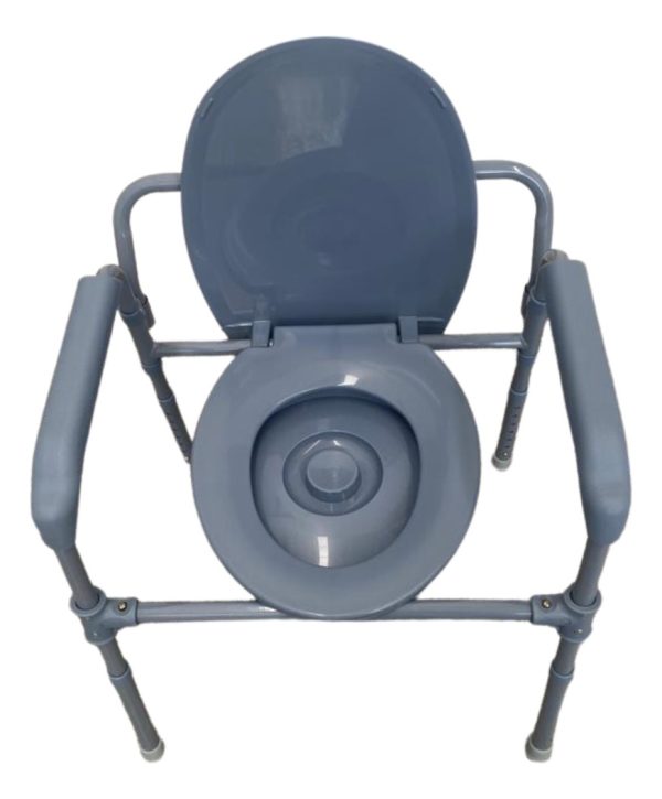 Silla Sanitaria Inodoro Ajustable 3 En 1 Multiusos - Imagen 2