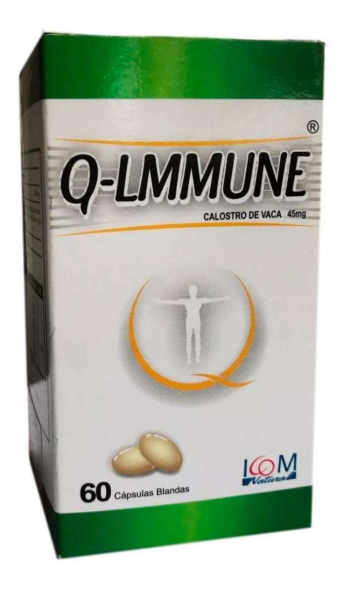 Calostros Factores De Transferencia Q-lmmune 60 Capsulas