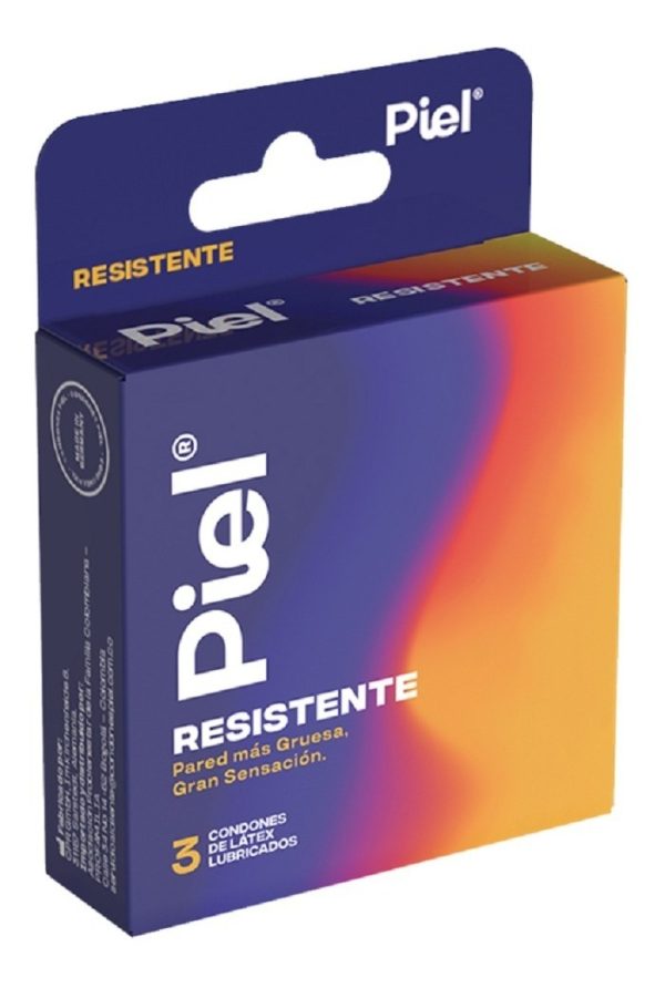 Condones Piel Resistente X 3 Un - Unidad A $888